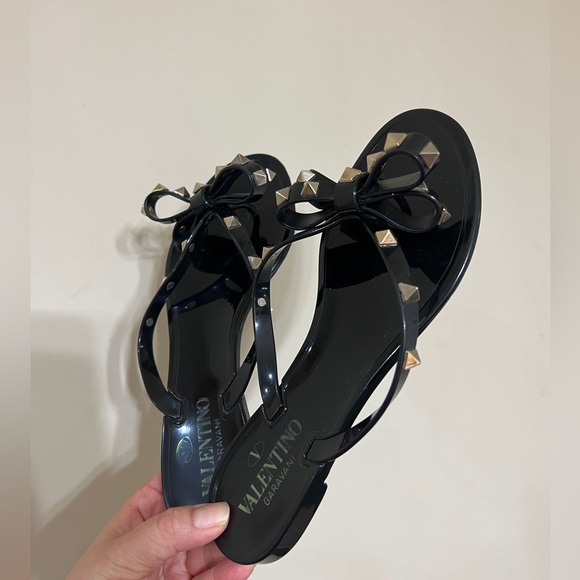 Valentino Rockstud Sandals 36 - Picture 2 of 7
